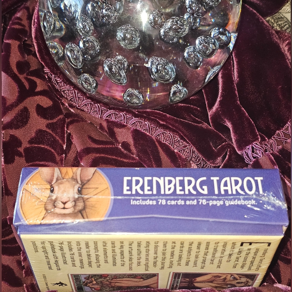 ✨️✨️Erenburg Tarot Deck and Velvet Bag!🔮 78 Card Deck And Book - Picture 4 of 11